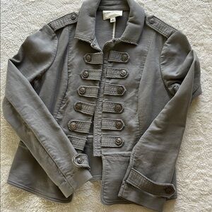 Cool military inspired jacket.